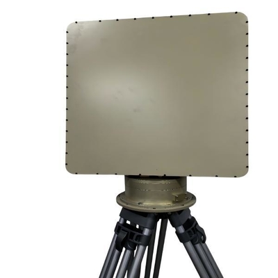 15km X-band 60Rpm Ground sky surveillance radar Processing Processing over 300 batches