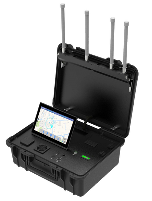 Multi-Band Swarm Detection Briefcase Portable Radar System for Wilderness Detection